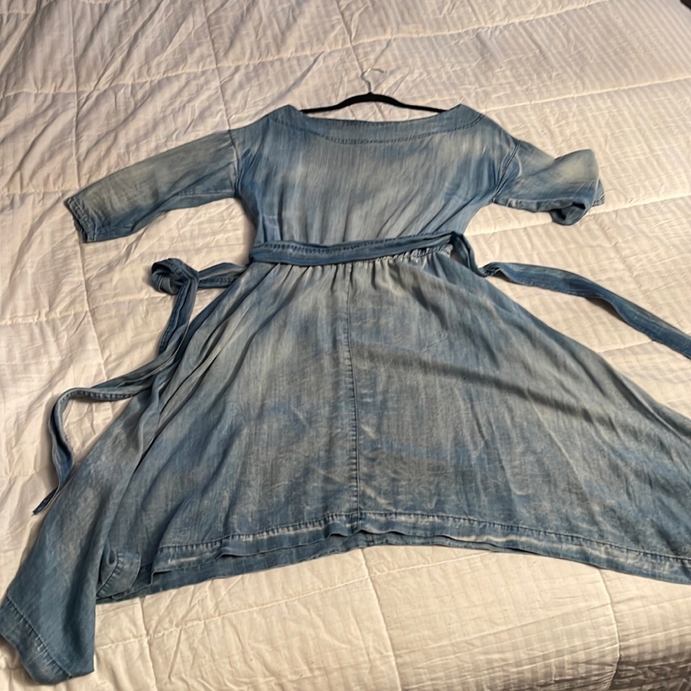 Made in Italy soft denim dress
